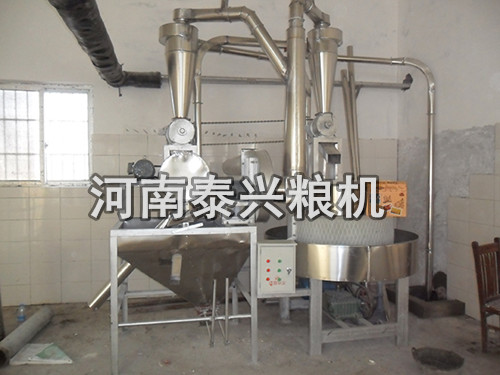 小型全自動石磨面粉機(jī)